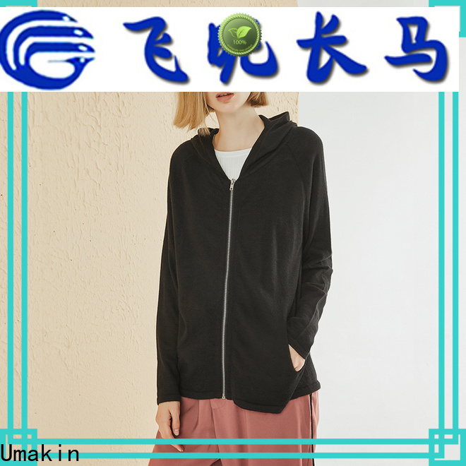Umakin Custom knitted coat supply for women