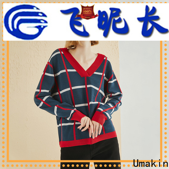 Umakin knitted sweater supplier for fall