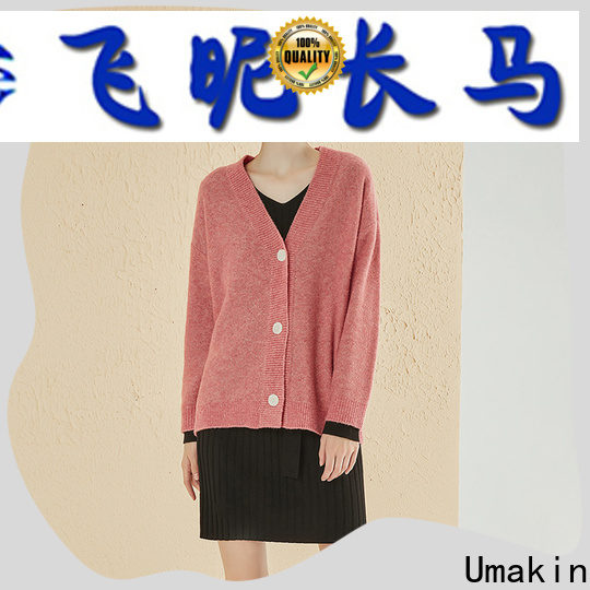 Umakin Custom made cardigan sweaters manufacturer for ladies