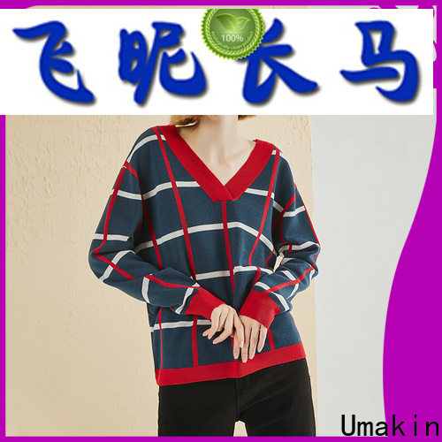 Good quality custom knit sweater manufacturer supplier for winter