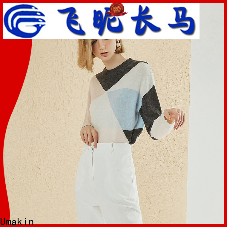 New knitted sweater wholesale factory for ladies